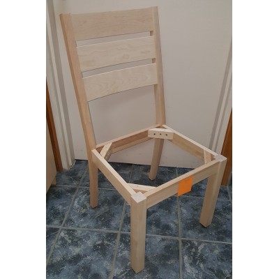 Chair in wood (yellow birch) #502